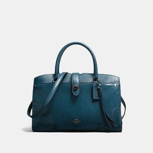 ➡️ COACH Mercer Mineral Whiplash Satchel ⬅️